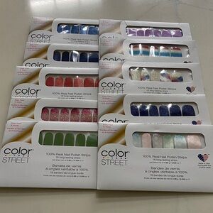 Color Street Vibrant Nail Polish Strips Collection